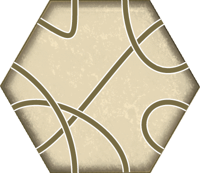 Rotated hexagonal tile Rotated hexagonal tile