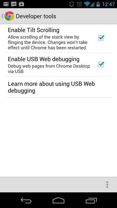Allow USB Debugging Allow USB Debugging
